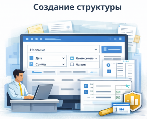 Создание структуры документов